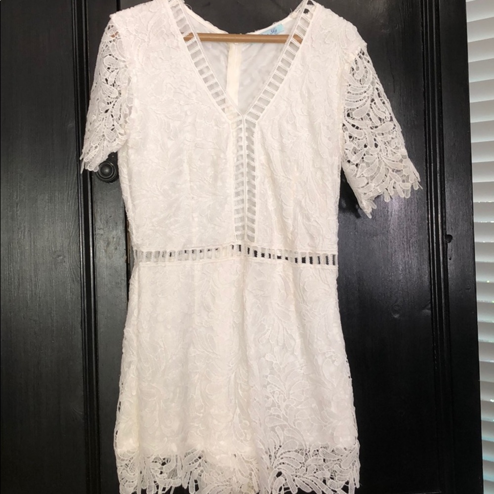 White ROMPER